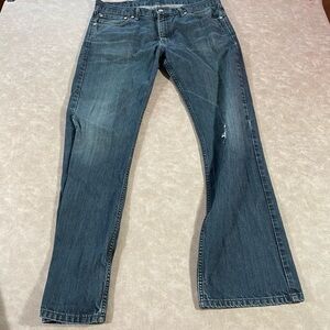 Levi’s 527 Dark Wash Straight Jeans 36x 32
